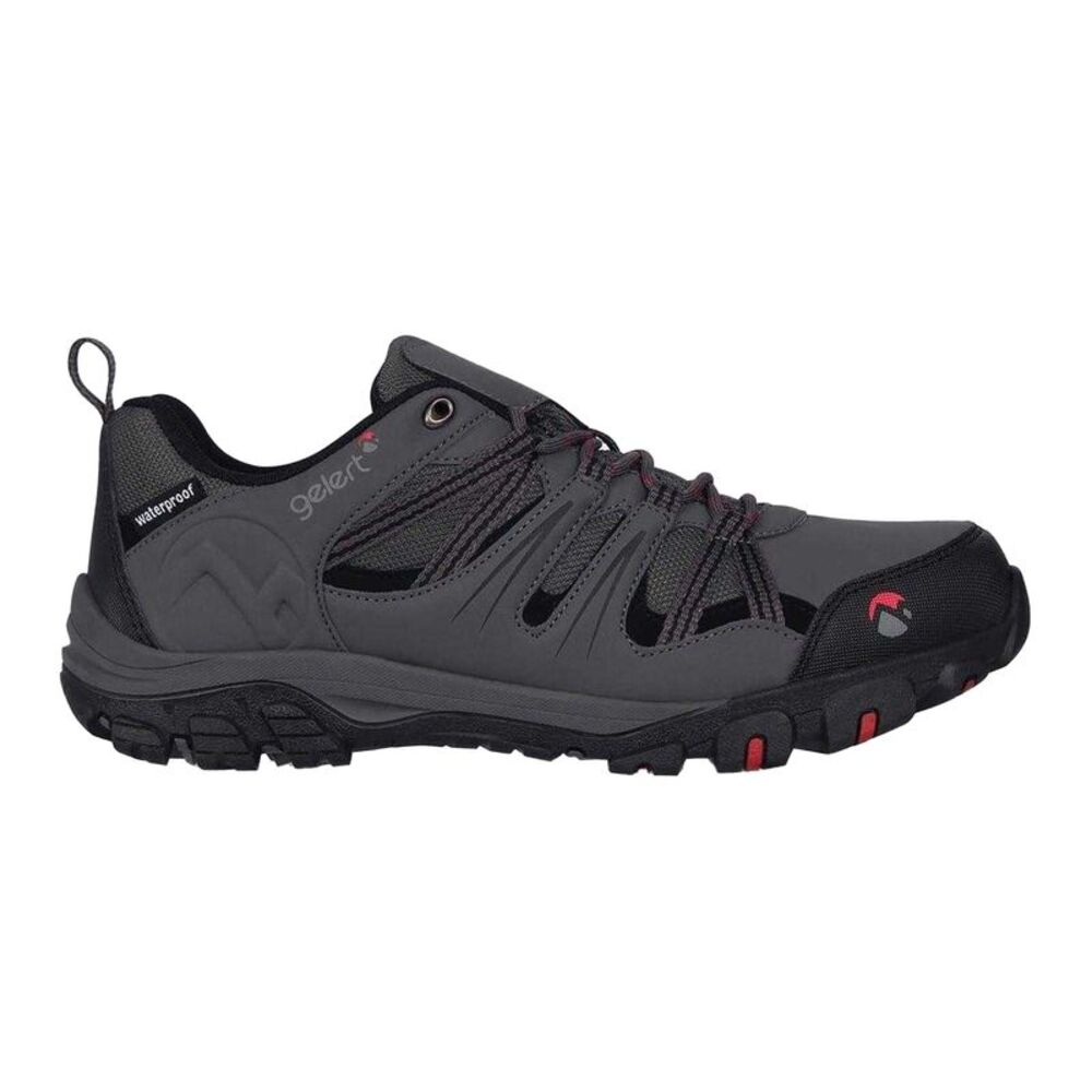 Gelert Mens Horizon Waterproof Low Sneakers / Charcoal